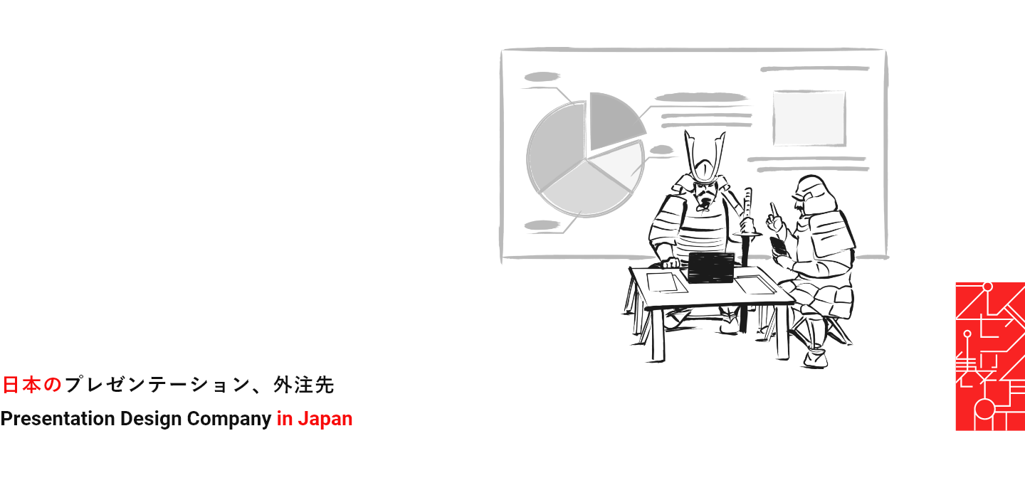 日本のプレゼンテーション、外注先